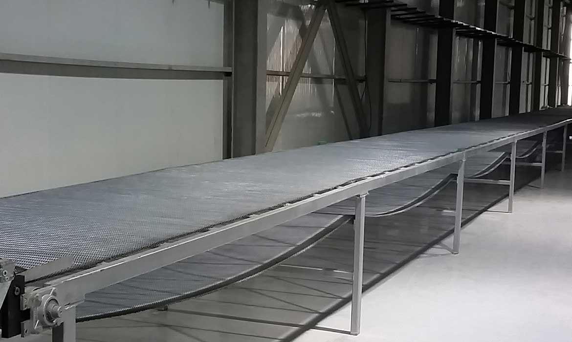 Stacker Integrated Cooling Conveyor